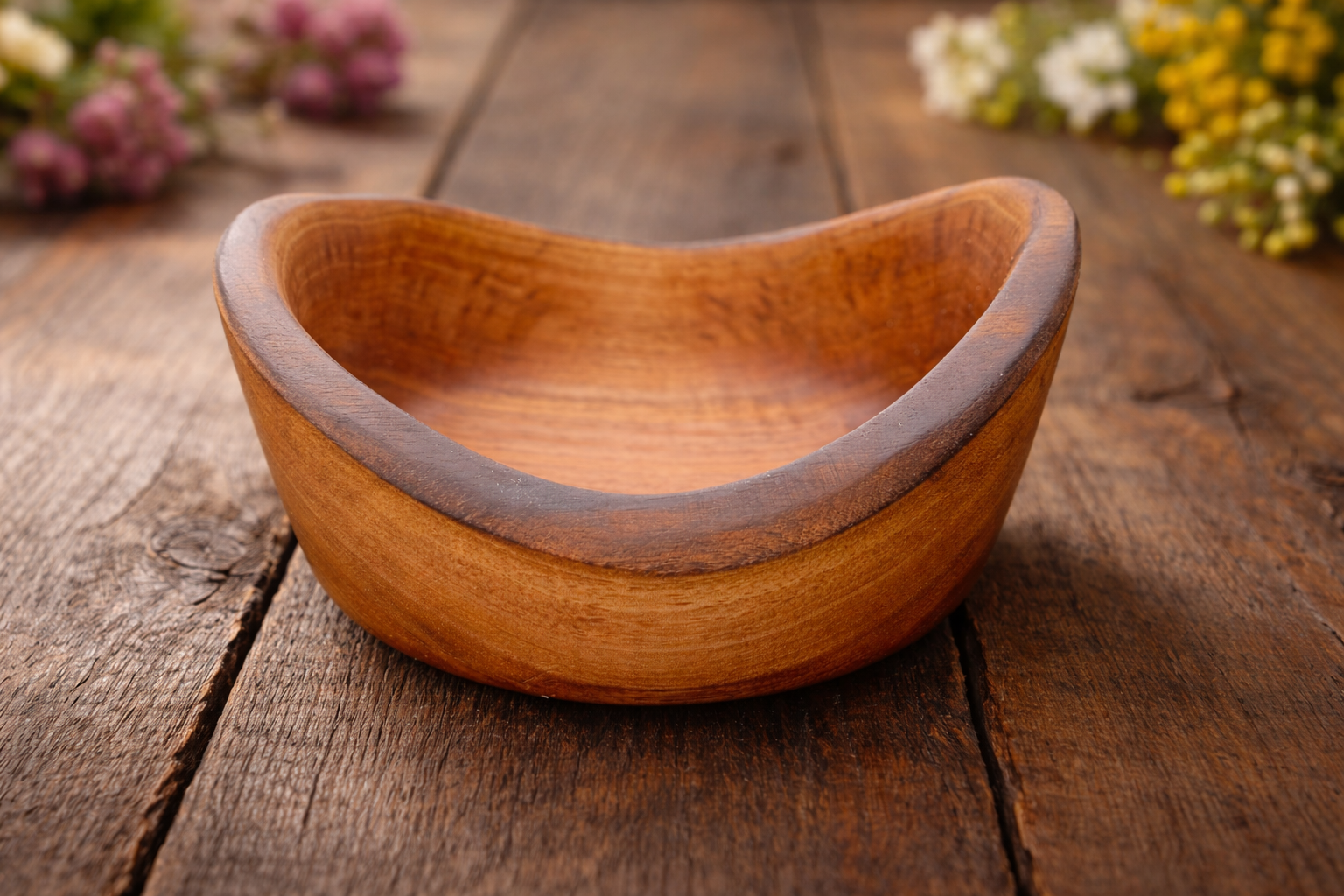 Live Edge Black Walnut Small Bowl