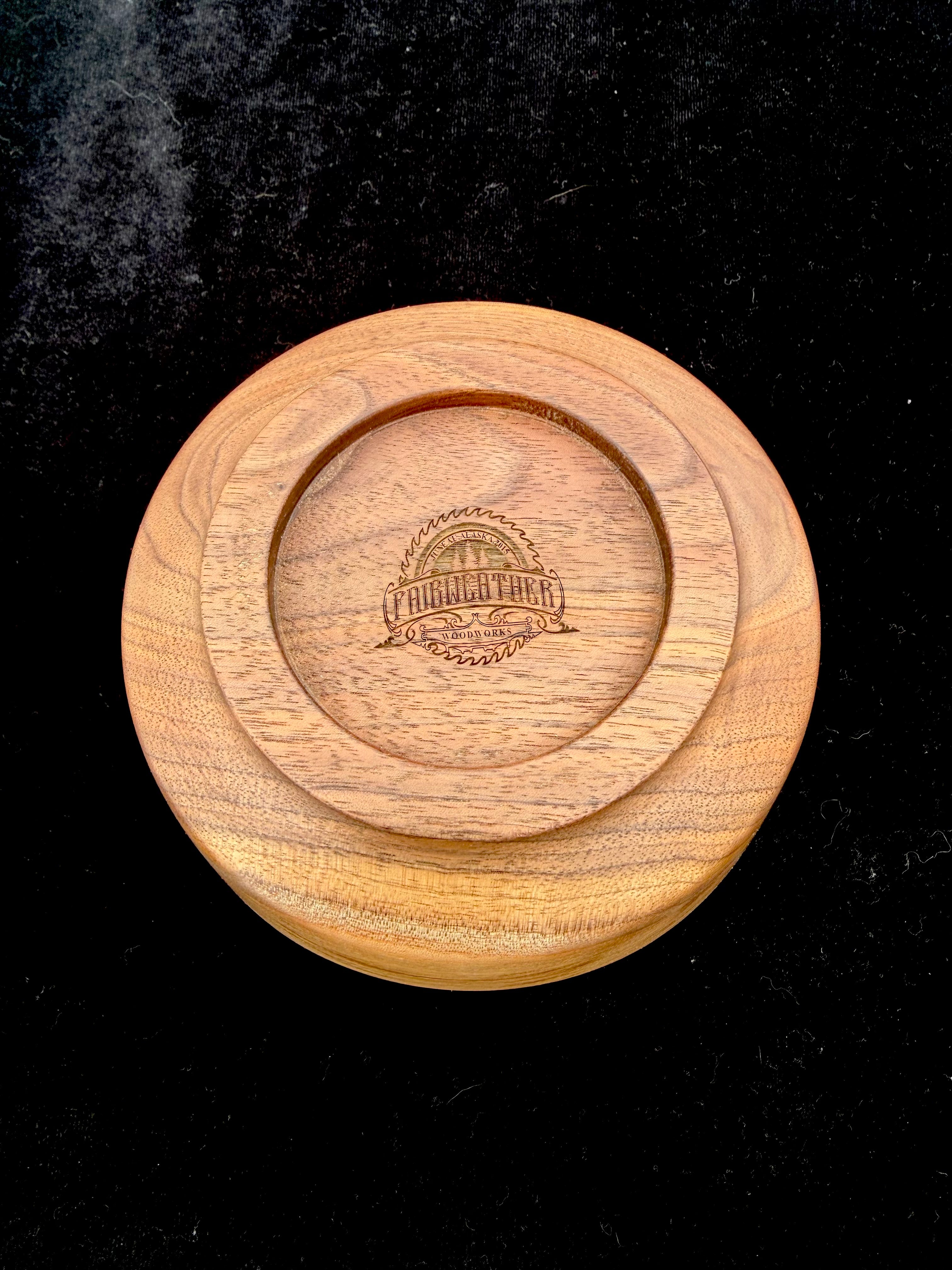 Live Edge Black Walnut Small Bowl