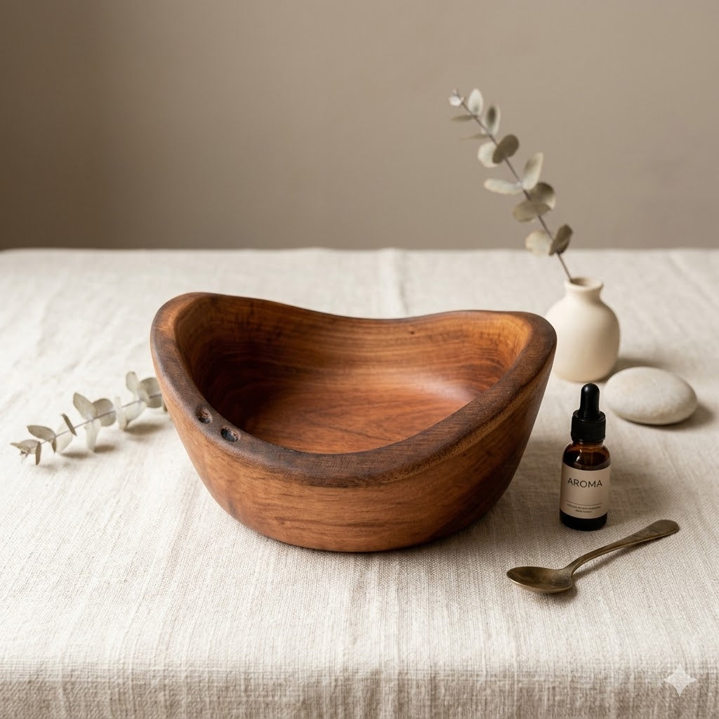 Live Edge Black Walnut Small Bowl