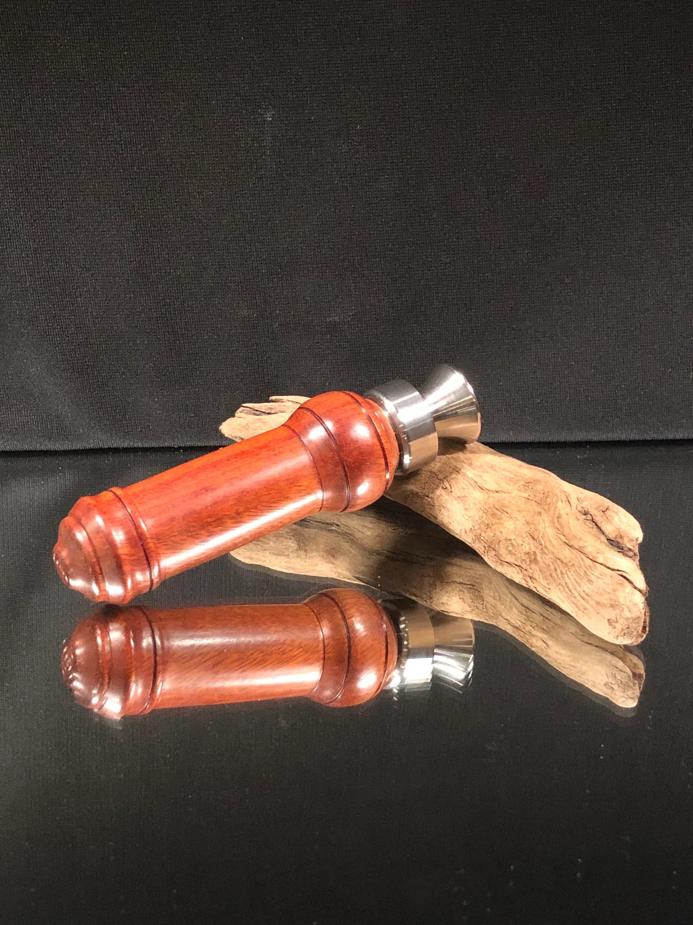 Wooden bottle opener.