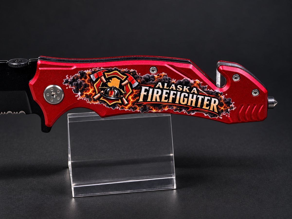 Firefighter Personalized Pocket Knife