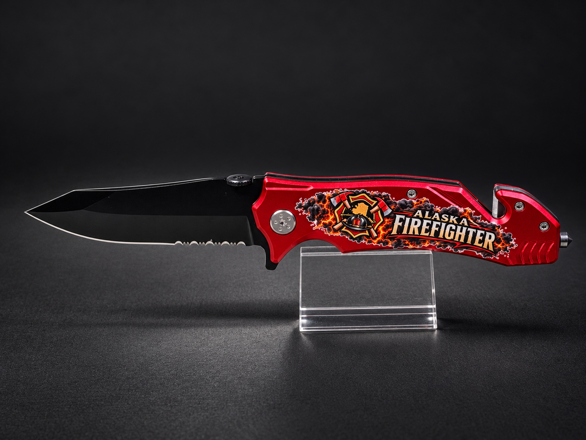 Firefighter Personalized Pocket Knife