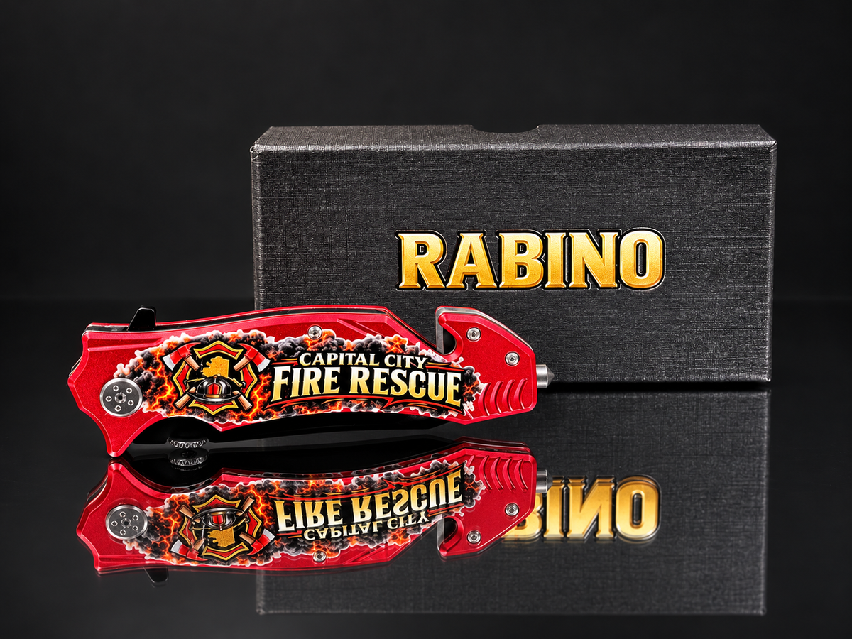 Firefighter Personalized Pocket Knife